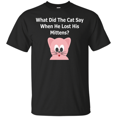 Funny Kitten Jokes T Shirt_black=