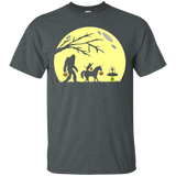 Trick Or Treat Halloween Silhouette T Shirt_black=