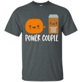 Pumpkin Spice Power Couple Shirt Pumpkin Spice Latte PSL Tee_Black