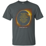 we had a total eclipse of the sun lousy t-shirt is all I got_Brown