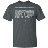 Cool Israel Binary Flag T-shirt_black