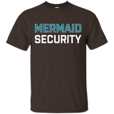 Mermaid Security T-Shirt_Black