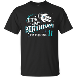 It's My Birthday I'm Turning 11 T-shirt 11th Astronaut Kids