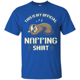 Lazy Baby Sloth Official Napping T-shirt