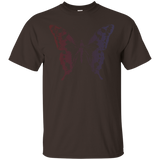 Butterfly T-shirt (red, Purple)_black=