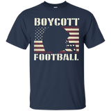 I Stand For The National Anthem Tshirt, Boycott Football Shi_black