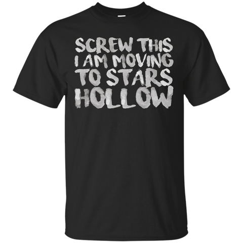 Screw This I Am Moving To Stars Hollow Shirt_Black