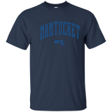 Nantucket Massachusetts Vintage City T-Shirt_Navy