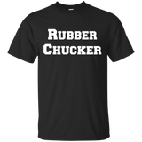 Rubber Chucker Dodgeball T-Shirt for Dodgeball Lovers_Black