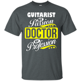 Guitarist By Passion Doctor By Profession T Shirt_black