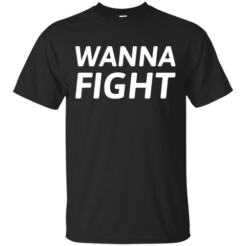 Wanna Fight Shirt_Black