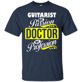 Guitarist By Passion Doctor By Profession T Shirt_black