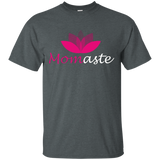 Womens Momaste Shirt for Yoga Moms Namaste_Black