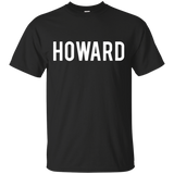 Howard T Shirt - Cool New Funny Name Fan Cheap Gift Tee_black=