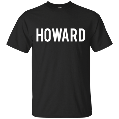 Howard T Shirt - Cool New Funny Name Fan Cheap Gift Tee_black=