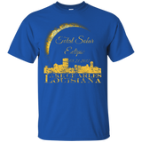 Lake Charles Louisiana Eclipse Distressed Souvenir