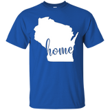 Wisconsin Home State Shirt Wi State Pride Shirt_black=