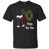 Happy New Year Celebration T Shirt 2018 New Years Party_black=