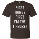 Tired Shirt - I'm The Tiredest For Sleepy Mom Or Dad_black=