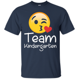 Emoji Team Kindergarten Teacher T Shirt For Lover_black=