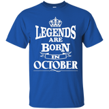 C485 Legends Are Born In October Tshirt Workout Gym Mma Wh_black=