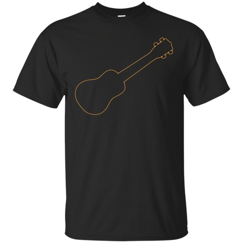 Total Eclipse of the Ukulele Happiness T-Shirt_Black