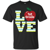 Love First Grade Teacher T-shirt Gift For 1st Grade Teacher