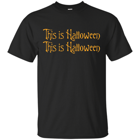 This Is Halloween Shirt - Nightmare Funny Halloween Shirt_black=