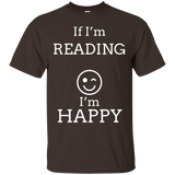 Happy Reading T Shirts. Best Gifts Nice For Young Readers._black