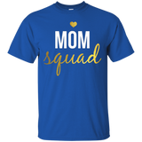 Womens Mom Squad Women's Shirt for Mom With A Heart Of Gold_Black