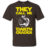 They Call Me Darth Grader Funny Teacher T-Shirt_Black