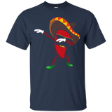 Funny Dabbing Chili Pepper Mexican Dab T-shirt_black=