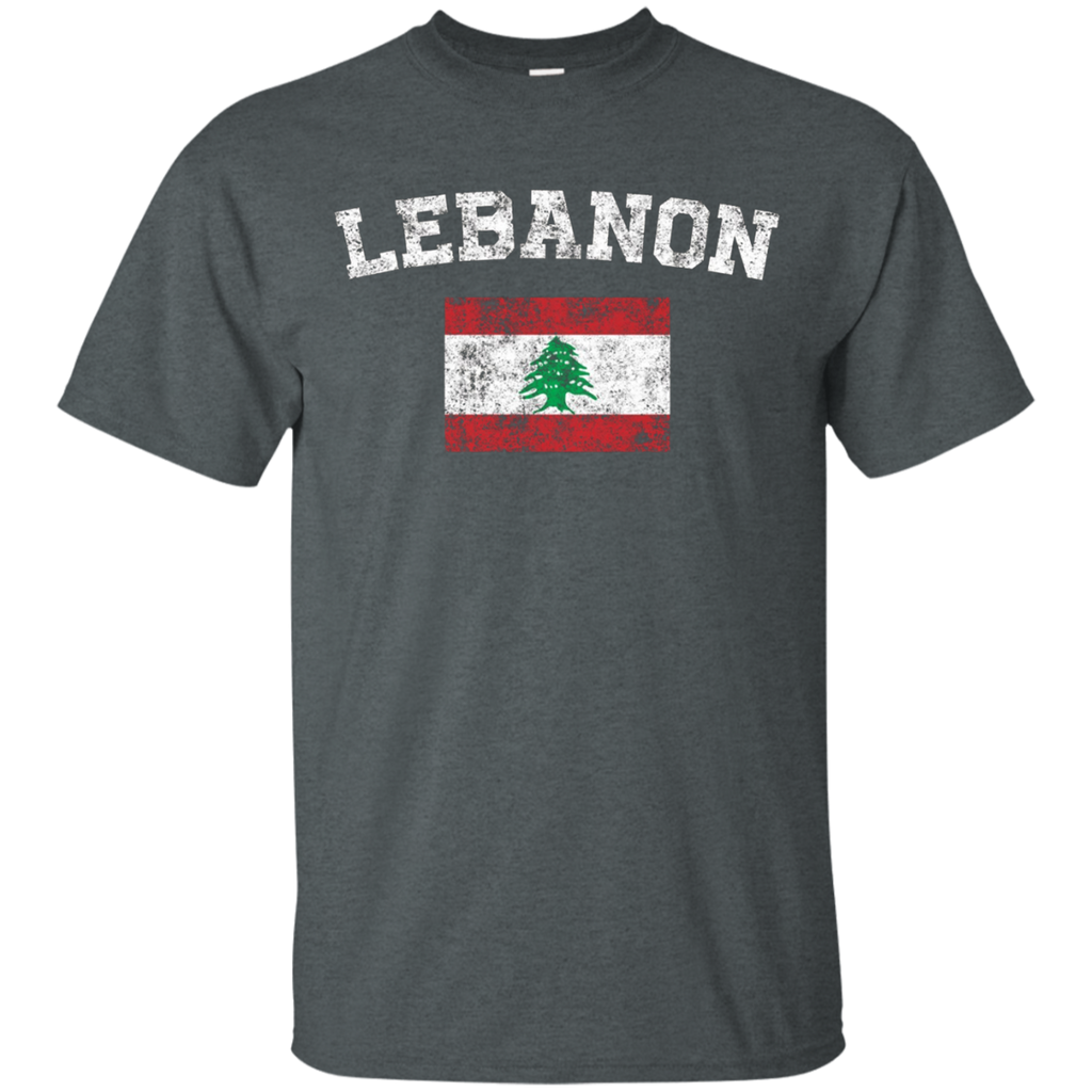 Lebanese Flag Shirt - Vintage Lebanon