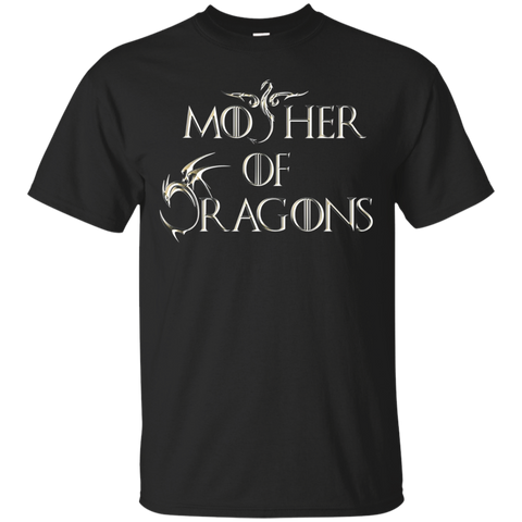 Womens Mother of Dragons T-shirt_Black