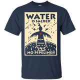 Water Is Sacred No Pipeline NoDAPL Shirt_Black