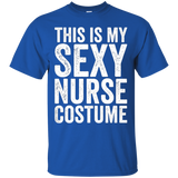 This Is My Sexy Nurse Costume - Halloween Costume T-Shirt_Black