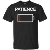 Low Patience Low Battery Shirt Mom Dad Funcle Battery Tshirt