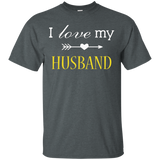 Women's I Love My Awesome Husband T-Shirt_Black