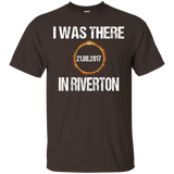 Riverton Wyoming I Was There Total Solar Eclipse T-Shirt_Black