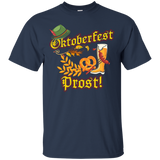 OKTOBERFEST T-SHIRT - Alpine Hat Bratwurst Beer shirt_Black