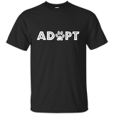 Dont Shop Adopt Save Life Tshirt Rescue Animals Love_navy=