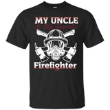 My Uncle Is My Favorite Firefighter T-Shirt_Black
