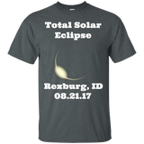 Rexburg, ID Great Total Solar Eclipse American Idaho Shirt_Black