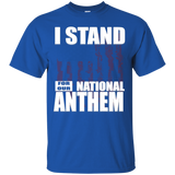 I Stand For Our National Anthem - Stand Up For Your Military_black