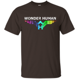 Official Wonder Human Rainbow Gay Rights TShirt_Black