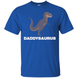 Daddysaurus Tshirt Gift For The Best Dads Ever_black