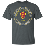 25th Infantry Division Veteran - Gray Hair Tshirt_black