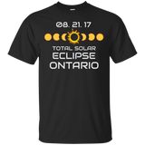 ONTARIO OREGON Solar Eclipse Souvenir Gift T Shirt_Black