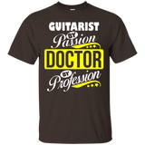 Guitarist By Passion Doctor By Profession T Shirt_black