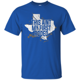 This Aint My First Rodeo T Shirt Texas Map_Black